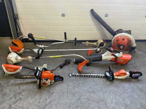 Stihl diverses machines de jardin