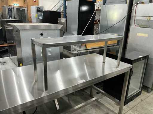 Stainless steel serving stand