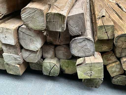 Bois de teck - Poutres (14x)