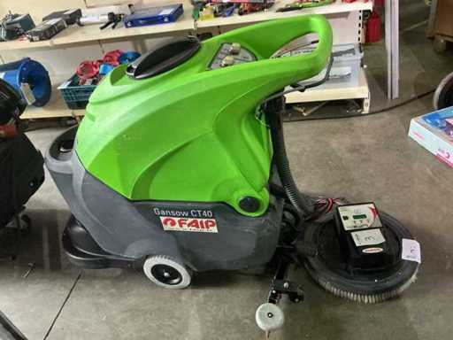 Gansow CT40 Floor Cleaner z 2 bateriami 12V i ładowarką.