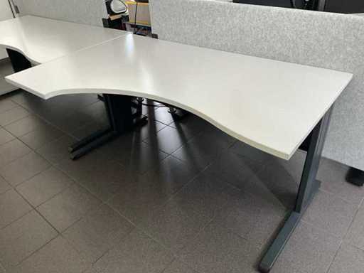 Bureau + boîte à obturateur roulant (2x)