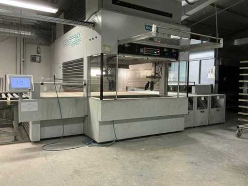 VENJAKOB - VEN SPRAY PERFEKT - Durchlauf-Spritzanlage inklusive Farbversorgung - 2011