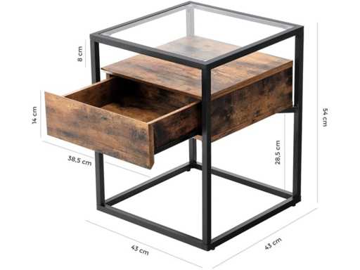 Stolik nocny Vasagle Ayman