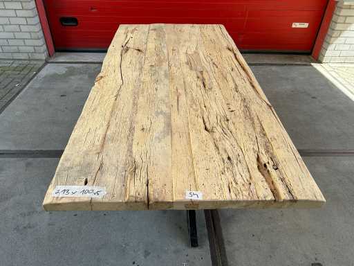 Tavolo da pranzo Vecchia Quercia 213 x 100cm