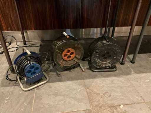 Bobine di cavi di prolunga (3x)