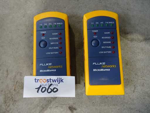 Fluke - MicroMapper - Testeur de réseau de données