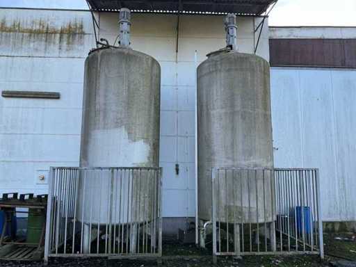 Réservoir de stockage en aluminium de Göttal 1965