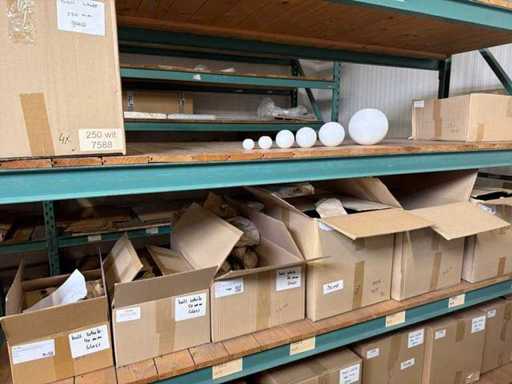 Ampoules en verre Ilfari Design – pièces de lampe miroir 40/50/70/80/100/150mm (différentes tailles)