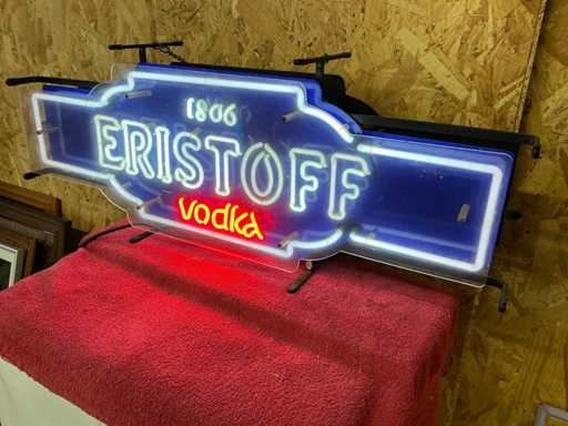 Originele Eristoff Neon Lichtreclame