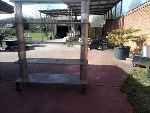 Rack espositivo 'design industriale' 