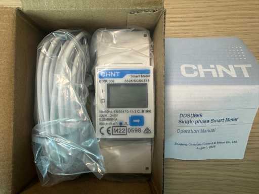 Chint kWh meter 100A Modbus 1 fase