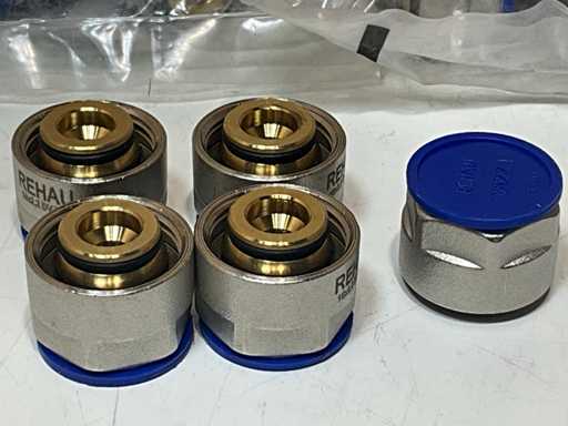 Rehau Knelkoppeling RTN flex 16-G3/4E (25x)