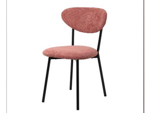 Giga furniture Melanie Bouclé 8823845 Dining chair (4x)