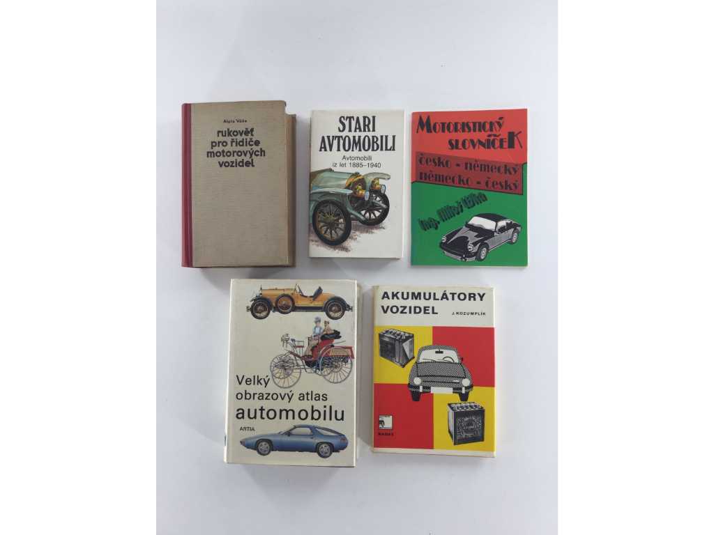 Cărți auto Cărți tematice mixte lot / mașină