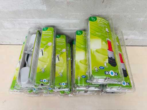 ECOUL (x14) - Meccanismo di sciacchio + valvola galleggiante