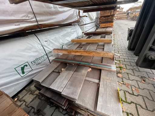 Guyana Ipé planken geschaafd 3050x145x21mm (10x)