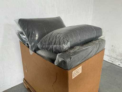 Batch verschiedener Rückenkissen