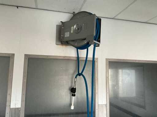 2003 - Elpress - EHT 15 - Montaj tambur din oțel inoxidabil cu furtun