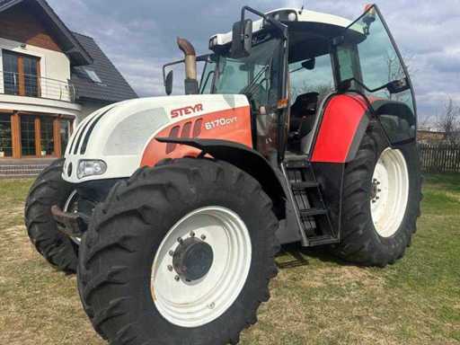 2005 Steyr 6170 CVT Vierwielaangedreven landbouwtractor
