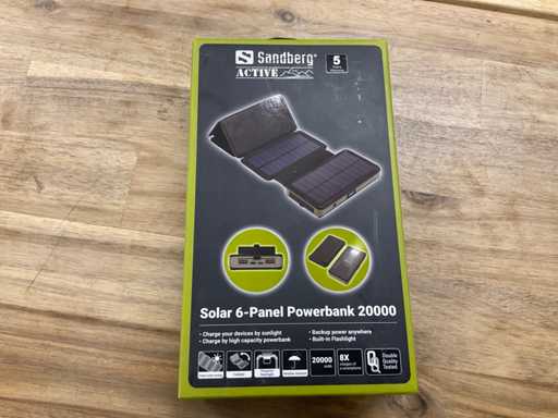 Sandberg Solar-6 Powerbank 20000