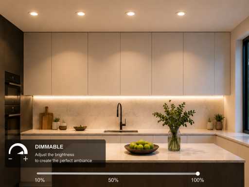 25 x LED Downlight – 7W – Draaibaar – Dimbaar – 3000K warm – Zilver
