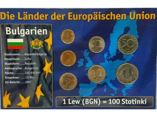 Countries of the European Union – Coin Set Litas – Lithuania