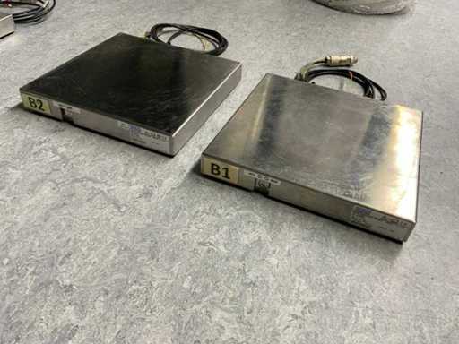 Wika GCS-1-A Scară de precizie pentru cilindri de gaz (2x)