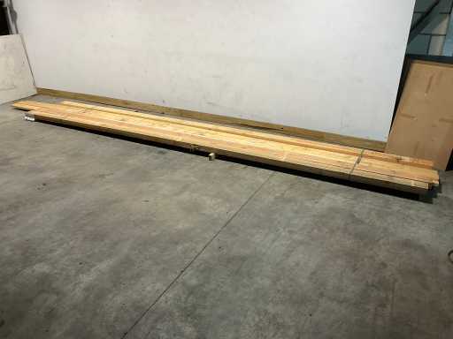 Aufbau Holzdielen verschieden 6-teilig
