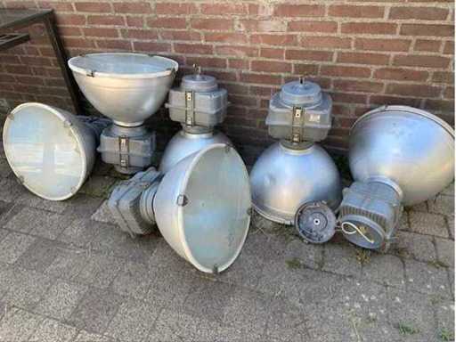 Industrieele lamp (6x)