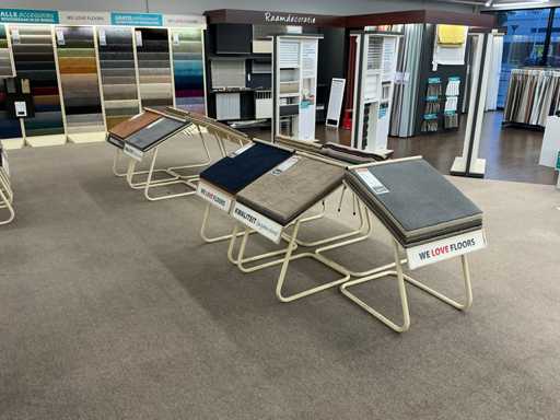 Suport cu mostre de podea (15x)