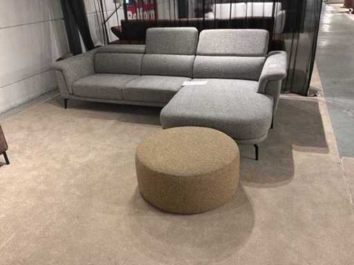 Mia Oasis 84 clay Corner sofa 3-seater
