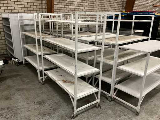 Warehouse trolley approx. 140x45cm (15x)