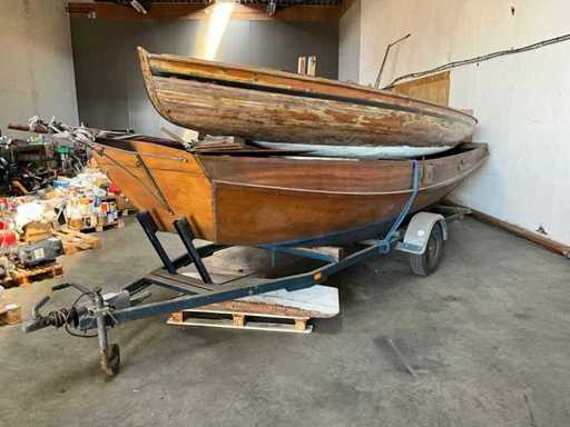 BM'er – 16 m² – Klassisches Segelboot mit Anhänger (2x)