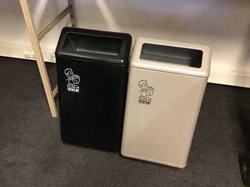 Bidoni della spazzatura Bammes (2x)