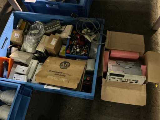 Partij diverse industriële elektro