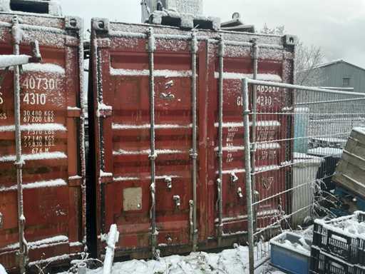 1994 Hyosung HSM 4173/3-R 20ft Shipping Container