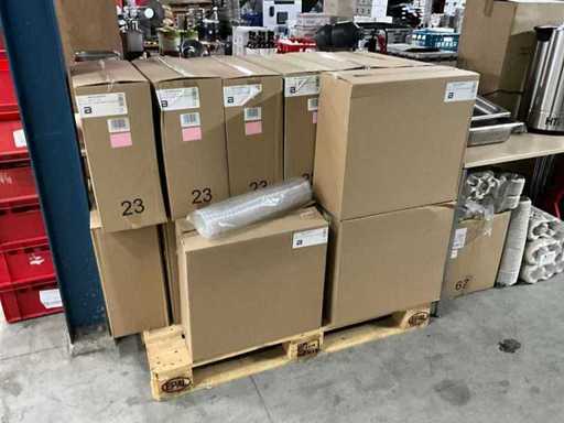 Kunststof deksels (15x)