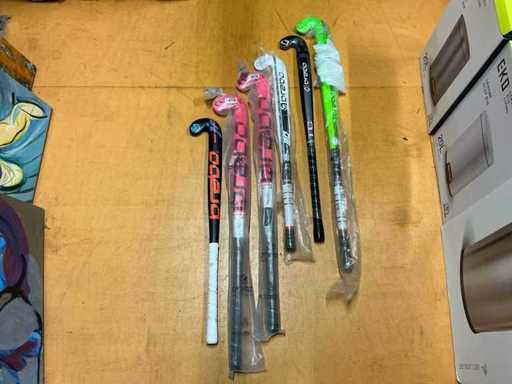 Vari bastoncini da hockey (6 volte)