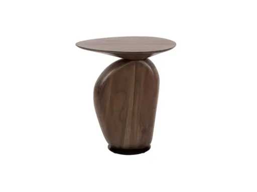 Bijzettafel Bruin Acaciahout - 45x36x50cm - Art