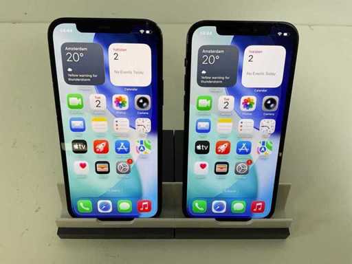 Apple iPhone 12 - 128GB - Nero (2x)