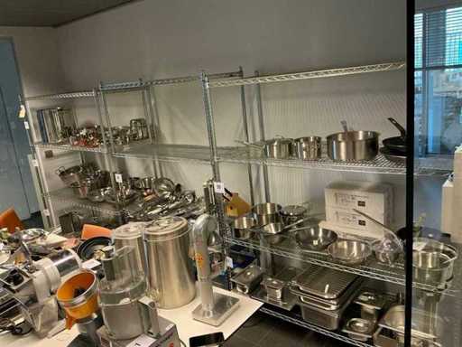 Stalowa półka do przechowywania (4x)