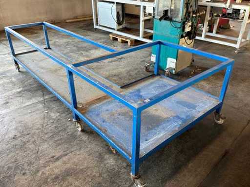 Chariot de manutention en L