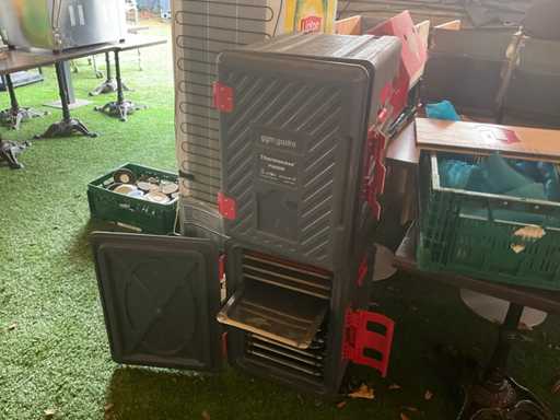 Ggm gastro Thermocase P600M Warming cabinet (2x)