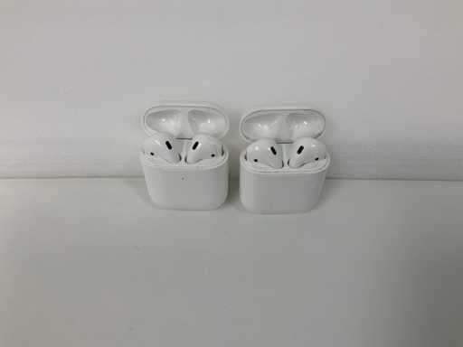 Apple - AirPods 2 z etui ?aduj?cym - MV7N2ZM/A (2x)