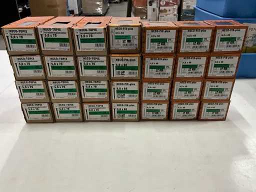 Heco Varie viti in acciaio inox (28x)