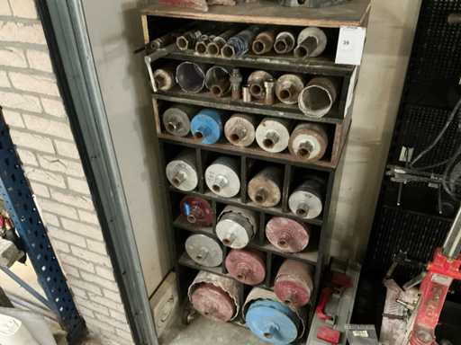 Batch of core drills