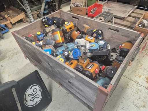 Bereik met verschillende draaibare aandrijvingen