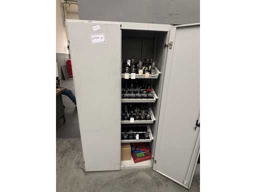 ARMOIRE À OUTILS INCLUANT PORTE-OUTILS HSK63  