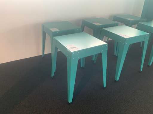 Lensvelt Sgabello "Piet Hein Eek" serie in alluminio (2x)