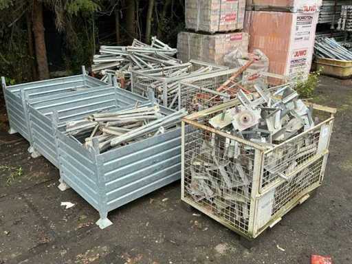 Partij divers Bekistingsmateriaal